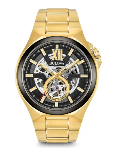 Bulova® Analogue 'Automatic' Men's Watch 98A178
