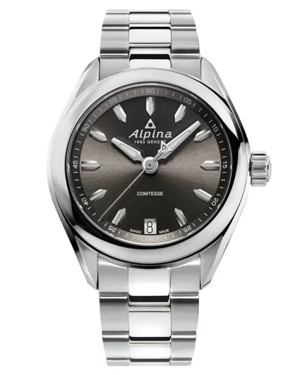 Alpina® Analoog 'Alpiner comtesse' Dames Horloge AL-240LBR2C6B