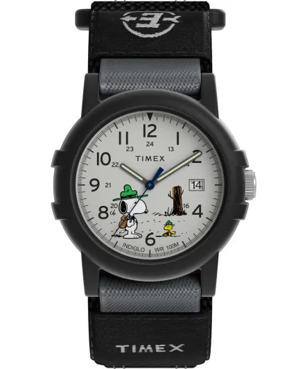 Timex® Analog 'Peanuts Camper' Herren Uhr TW4B29100