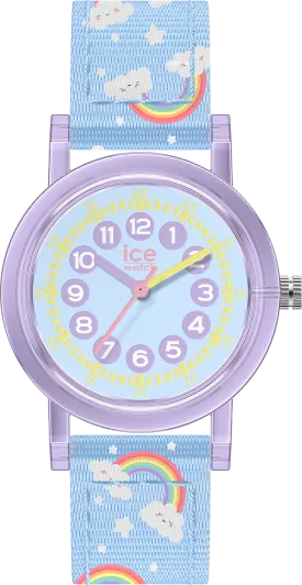 Ice Watch® Analoog 'Ice learning - light blue rainbow' Kind Horloge (Small) 023299