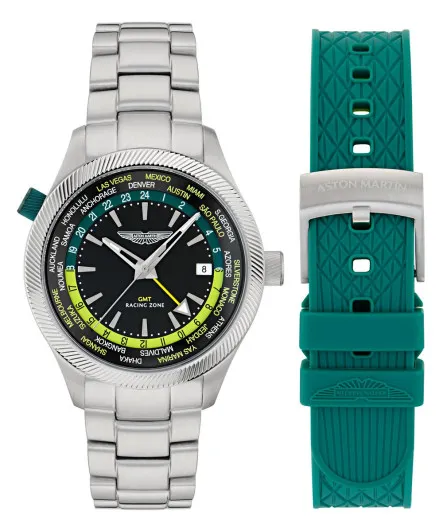 Aston Martin® Analoog 'Aml icon grz' Heren Horloge MTIZ1F503