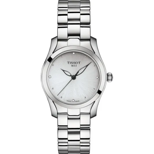 Tissot® Analogue 'T-wave' Women's Watch T1122101103600