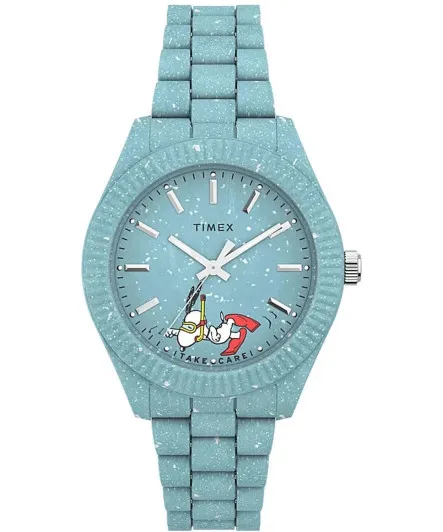 Timex® Analogue 'Peanuts Legacy Ocean' Women's Watch TW2V53200