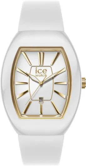 Ice Watch® Analoog 'Ice boliday - dome - white gold' Dames Horloge (Small) 024034
