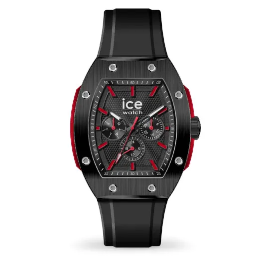 Ice Watch® Multi Dial 'Ice boliday - prestige - black red' Heren Horloge (Large) 024740