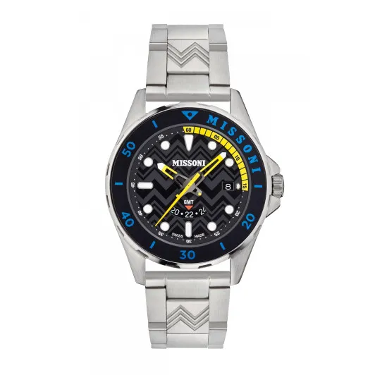 Missoni® Analog 'Gmt' Herren Uhr MW1I00323