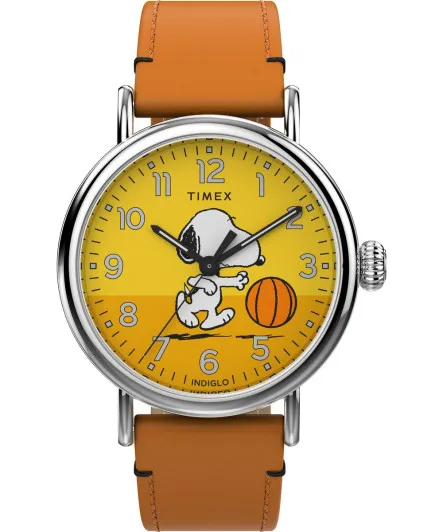 Timex® Analoog 'Standard x peanuts basketball' Heren Horloge TW2W51900