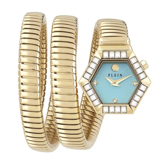 Philipp Plein® Analogue '$nake Hexagon' Women's Watch PWZAA0825