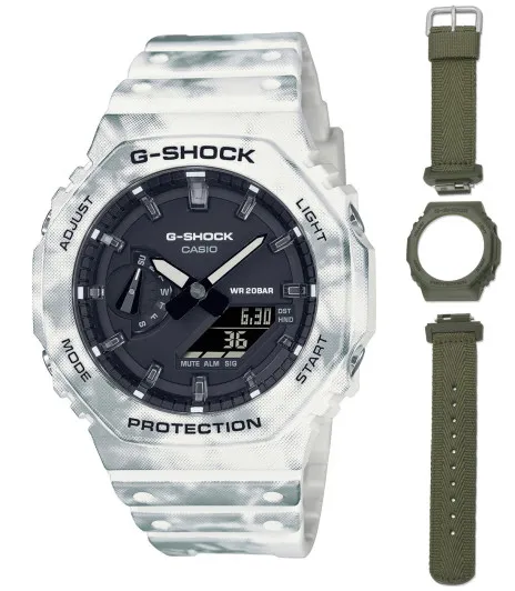 Casio® Analog Digital 'G-shock' Herren Uhr GAE-2100GC-7AER