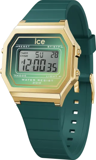 Ice Watch® Digitaal 'Ice digit retro - verdigris glow' Dames Horloge (Small) 023307