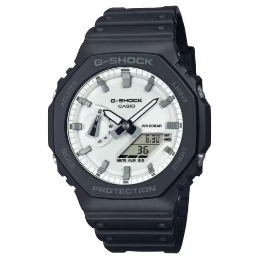 Casio® Analoog En Digitaal 'G-shock' Heren Horloge GA-2100WD-1AER
