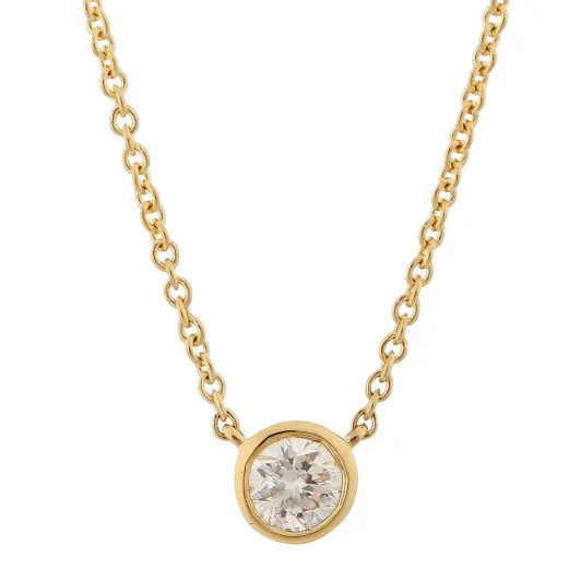 Orphelia® 'Alexandria' Femmes Or Jaune 18C Collier avec pendentif - Or KD-2034/1