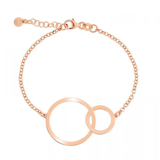 Orphelia® 'Ilaria' Femmes Argent Bracelet - Rosé ZA-7392