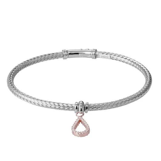 Orphelia®  Femmes Argent Bracelet - Argent/Rose ZA-7398