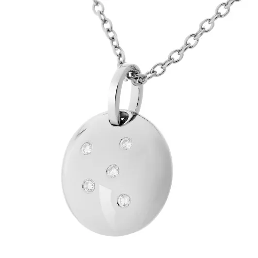 Orphelia® 'Linn' Femmes Argent Collier avec pendentif - Argent ZH-7130