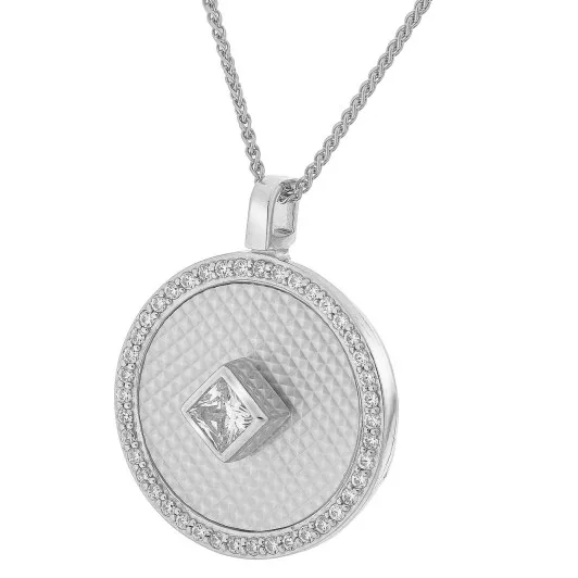 Orphelia® 'Huda' Femmes Argent Collier avec pendentif - Argent ZH-7290
