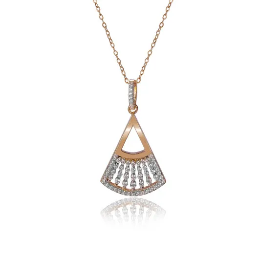 Orphelia® 'Carina' Femmes Argent Collier avec pendentif - Rosé ZH-7436
