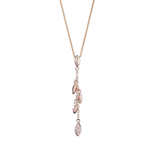 Orphelia® 'Loana' Femmes Argent Collier avec pendentif - Rosé ZH-7505/RG