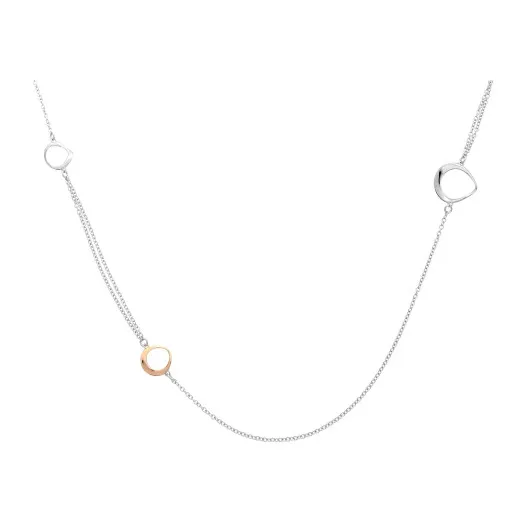 Orphelia® 'Renée' Femmes Argent Collier - Argent/Rose ZK-7181
