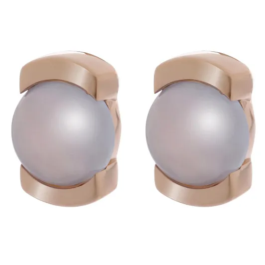 Orphelia® 'Hedda' Damen Sterling Silber Ohrstecker - Rosé ZO-7229