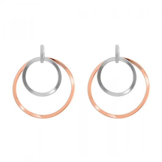 Orphelia® 'Margot' Femmes Argent Boucle d'oreille - Argent/Rose ZO-7387