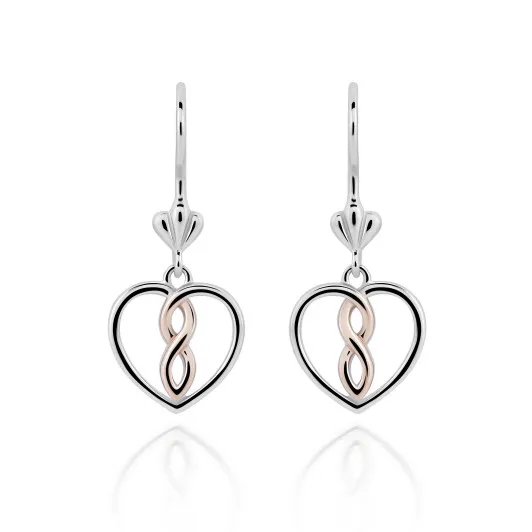 Orphelia® 'Delilah' Femmes Argent Boucle d'oreille - Argent/Rose ZO-7475