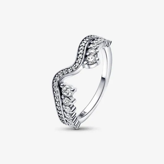 Pandora® 'Wave' Femmes Argent Bague - Argent 192543C01