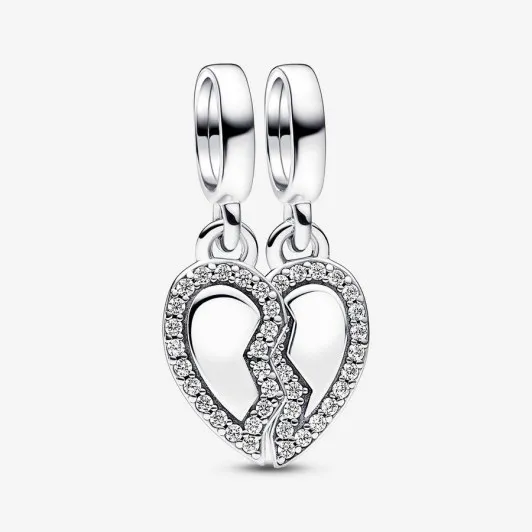 Pandora® 'Family & Friends' Damen Sterling Silber Charm - Silber 792743C01