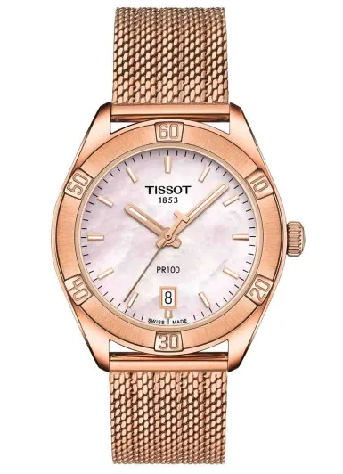 Tissot® Analogique 'Pr 100 Sport Chic' Femmes Montre T1019103315100