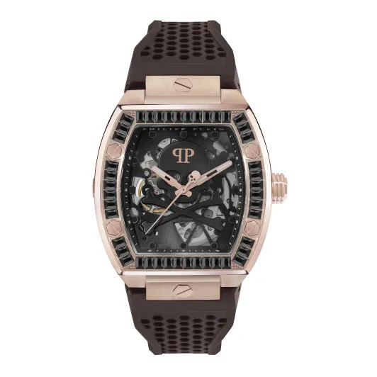 Philipp Plein® Analog 'The $keleton' Herren Uhr PWBAA1723