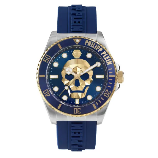 Philipp Plein® Analoog 'The $kull diver' Heren Horloge PWOAA0222