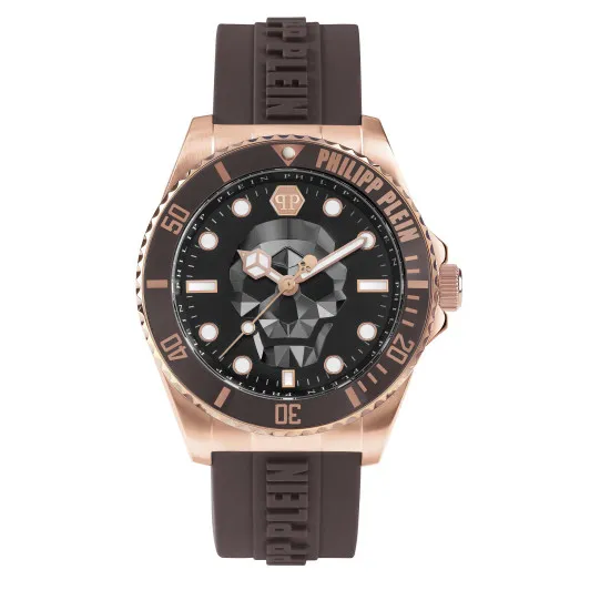 Philipp Plein® Analoog 'The $kull diver' Heren Horloge PWOAA0322