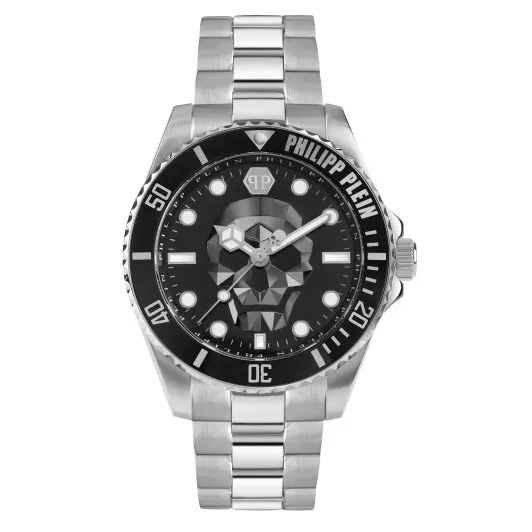 Philipp Plein® Analoog 'The $kull diver' Heren Horloge PWOAA0522