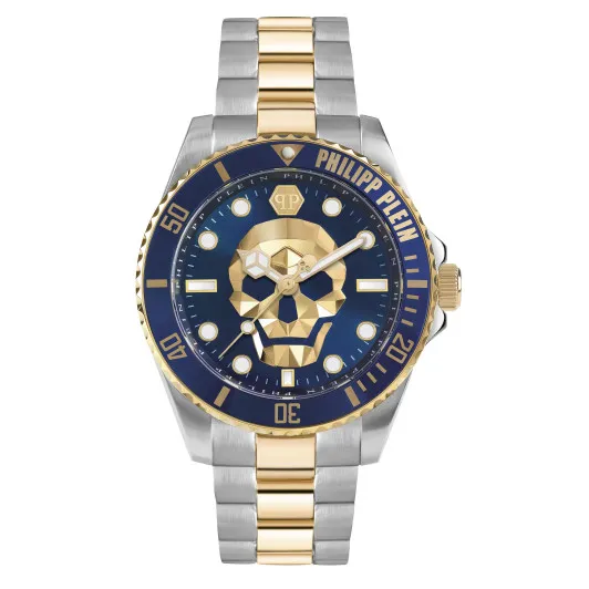 Philipp Plein® Analoog 'The $kull diver' Heren Horloge PWOAA0722