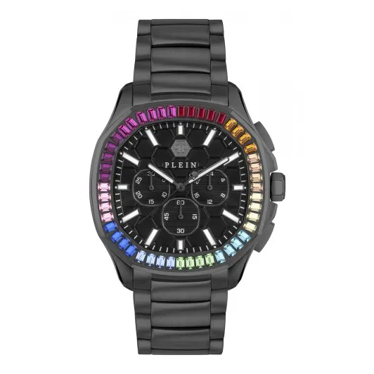 Philipp Plein® Chronograaf '$keleton $pectre' Heren Horloge PWSAA0723
