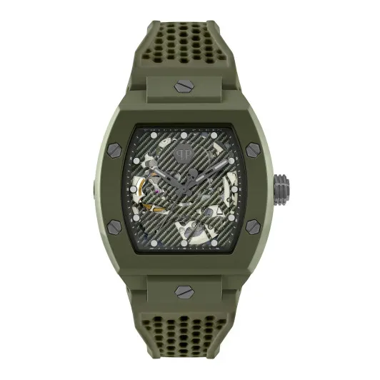 Philipp Plein® Analog 'The Skeleton Ecoceramic' Herren Uhr PWVBA0223
