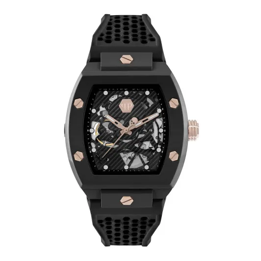 Philipp Plein® Analog 'The Skeleton Ecoceramic' Herren Uhr PWVBA0523