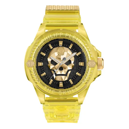 Philipp Plein® Analogique 'The $kull Synthetic' Hommes Montre PWWAA0123