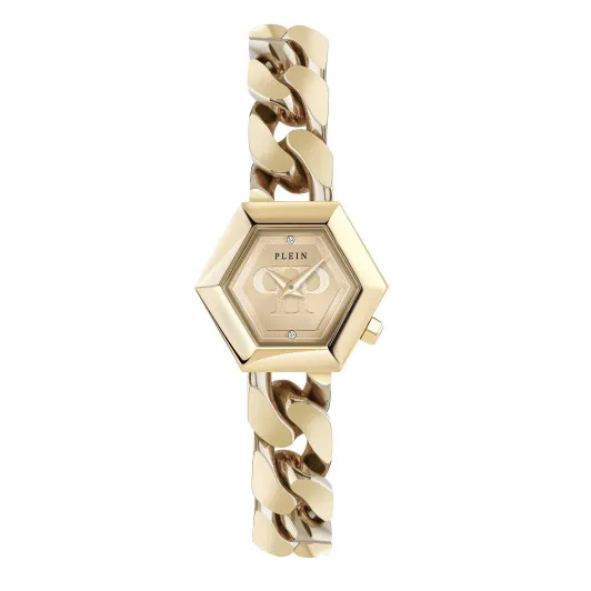Philipp Plein® Analogique 'The Hexagon Groumette' Femmes Montre PWWBA0323