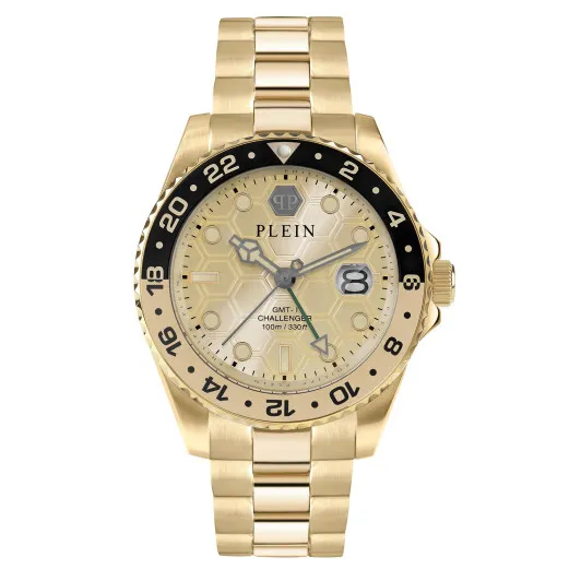 Philipp Plein® Analogique 'Gmt-i Challenger' Hommes Montre PWYBA0423