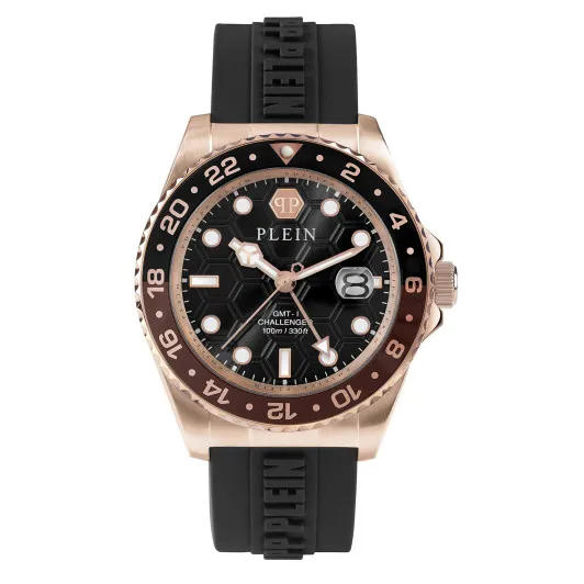 Philipp Plein® Analogique 'Gmt-i Challenger' Hommes Montre PWYBA0523
