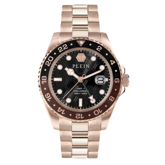 Philipp Plein® Analogique 'Gmt-i Challenger' Hommes Montre PWYBA0723