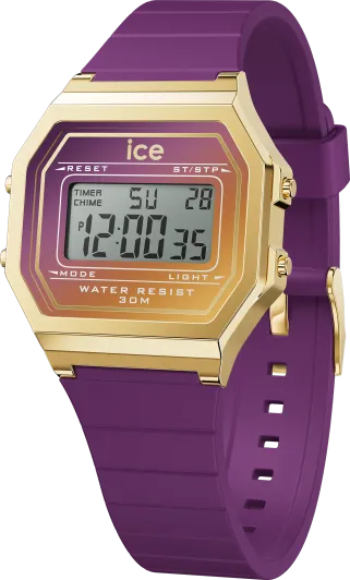 Ice Watch® Digitaal 'Ice digit retro - violet dusk' Dames Horloge (Small) 023311