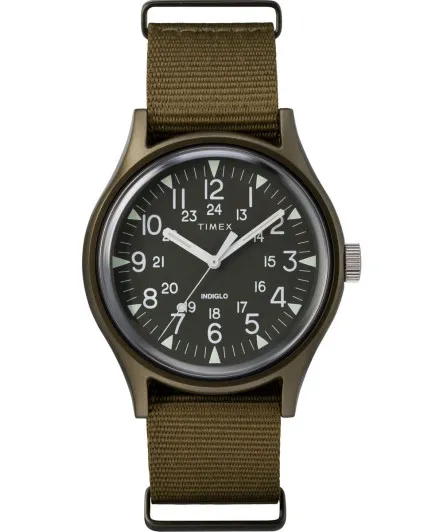 Timex® Analoog 'Mk1 aluminum' Heren Horloge TW2R37500