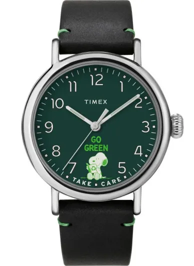 Timex® Analogue 'Standard X Peanuts Take Care' Men's Watch TW2V32700