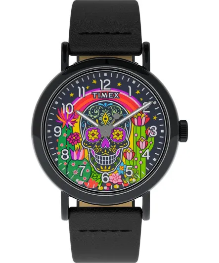 Timex® Analogue 'Weekender Day Of The Dead' Men's Watch TW2Y15900
