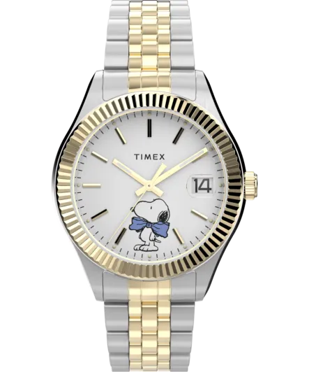 Timex® Analogique 'Peanuts Legacy Bowtie' Femmes Montre TW2Y11100