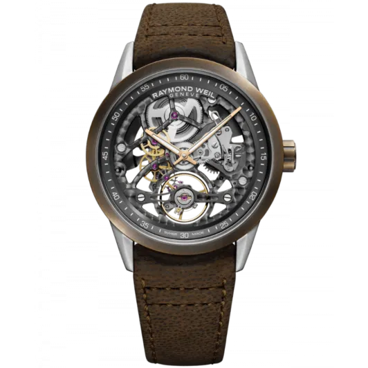 Raymond Weil® Analog 'Freelancer' Herren Uhr 2785-SBC-60000