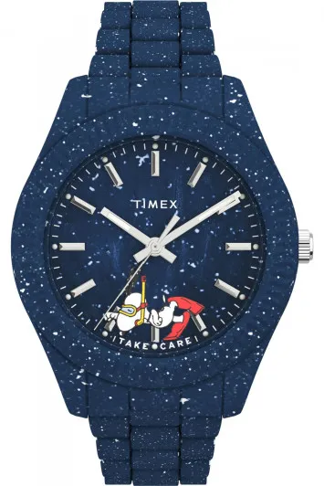 Timex® Analogue 'Peanuts Legacy Ocean' Unisex's Watch TW2V53300