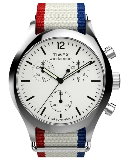 Timex® Chronographe 'Weekender Main Line' Hommes Montre TW2Y15800